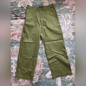 United By Blue Olive Green Cargo Organic Cotton Pants